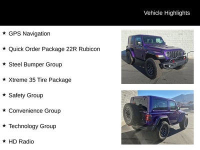 2026 Jeep Wrangler WRANGLER 2-DOOR RUBICON