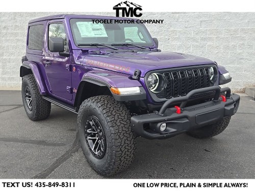 2026 Jeep Wrangler WRANGLER 2-DOOR RUBICON X