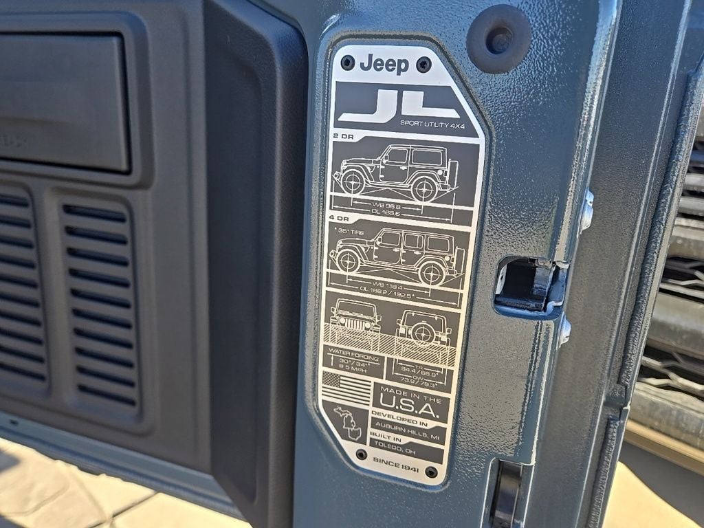 2026 Jeep Wrangler WRANGLER 4-DOOR SPORT S