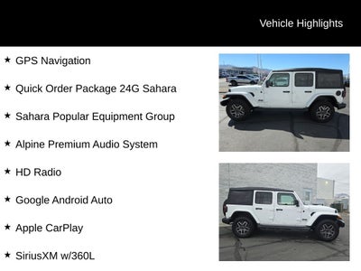 2025 Jeep Wrangler WRANGLER 4-DOOR SAHARA