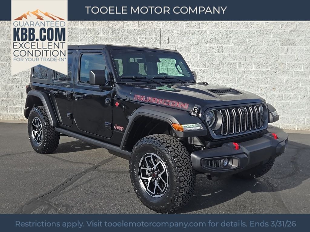 2026 Jeep Wrangler WRANGLER 4-DOOR RUBICON