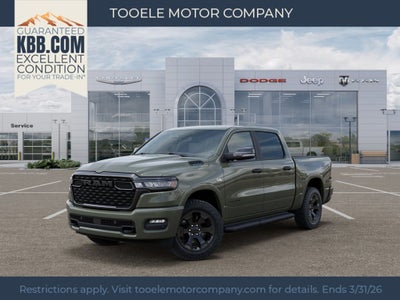 2026 RAM Ram 1500 RAM 1500 BIG HORN CREW CAB 4X4 5'7' BOX