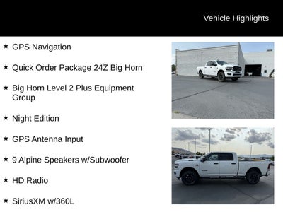 2026 RAM Ram 3500 RAM 3500 BIG HORN CREW CAB 4X4 6'4' BOX