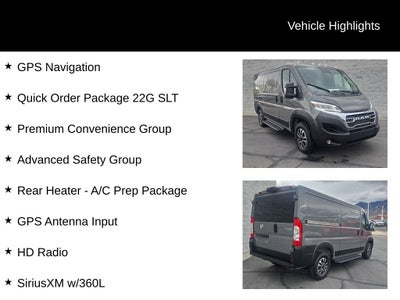 2026 RAM Ram ProMaster RAM PROMASTER 3500 SLT CARGO VAN LOW ROOF 136' WB