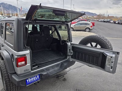 2019 Jeep Wrangler Unlimited Sport S + Quick Order Package 28S Sport S