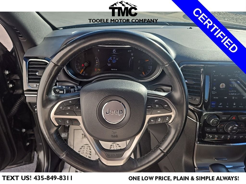 2021 Jeep Grand Cherokee 80th Anniversary Edition + Parallel & Perpendicular Parking Assist