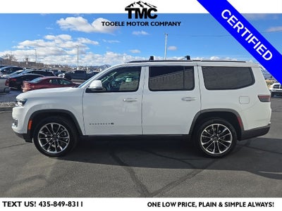 2022 Jeep Wagoneer Series III + 3 Panel Moonroof + Heated Front & Rear Seats