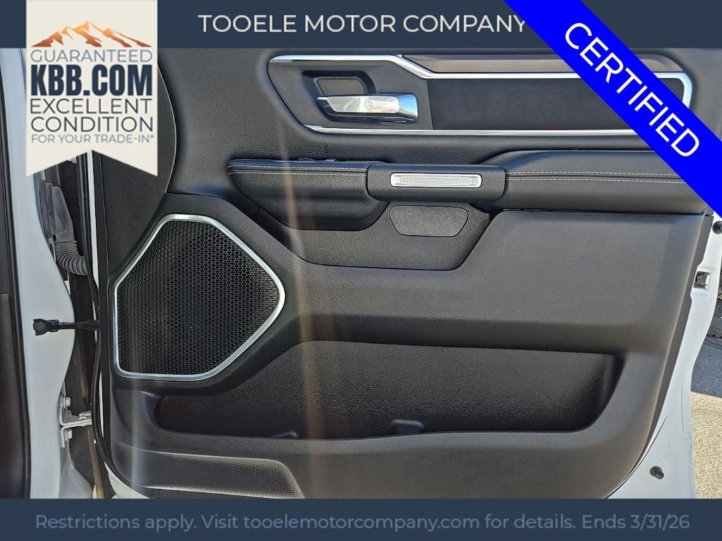 2022 RAM 1500 Laramie Chrome Appearance Group