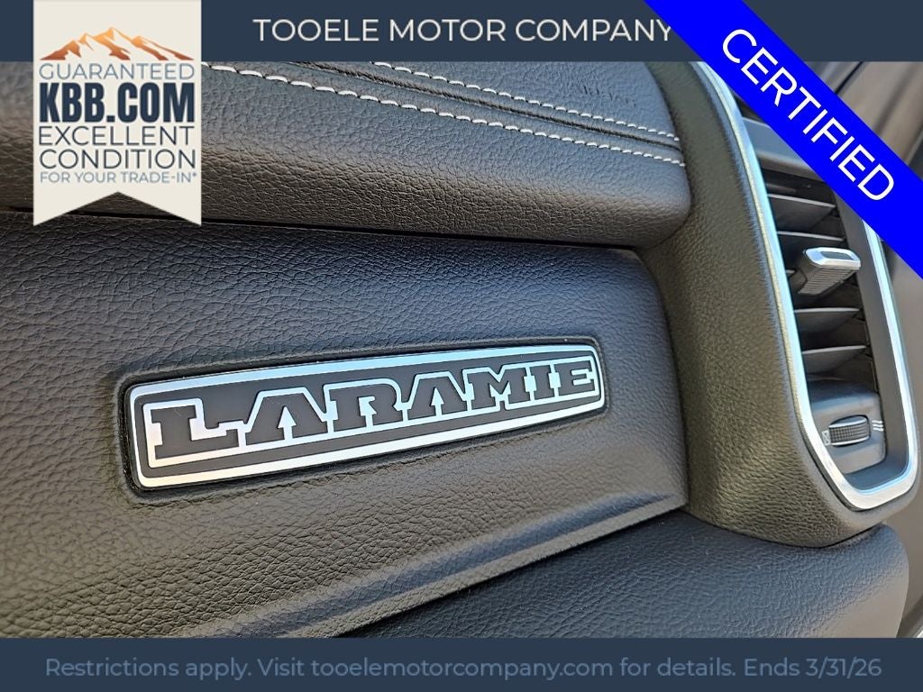 2022 RAM 1500 Laramie Chrome Appearance Group