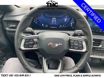 2024 Ford Mustang EcoBoost + Intelligent Access w\ Push-Button Start