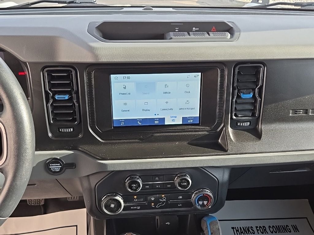 2021 Ford Bronco Black Diamond + Towing Capability Group