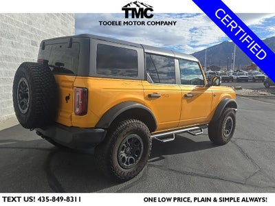 2022 Ford Bronco Wildtrak + Luxury Package