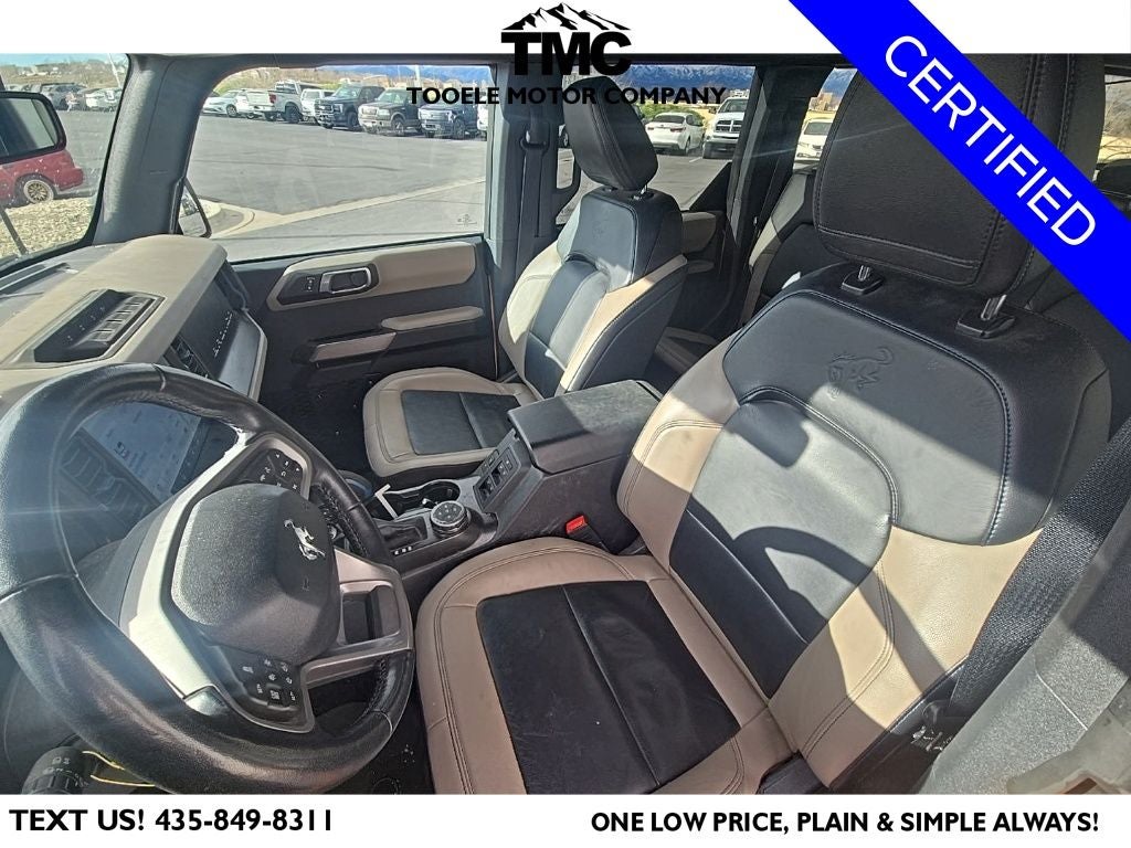 2022 Ford Bronco Wildtrak + Luxury Package