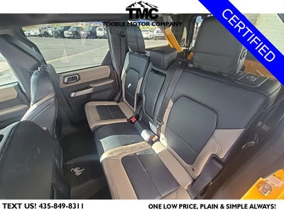 2022 Ford Bronco Wildtrak + Luxury Package