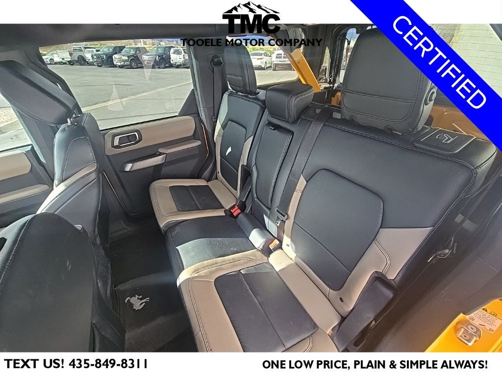 2022 Ford Bronco Wildtrak + Luxury Package