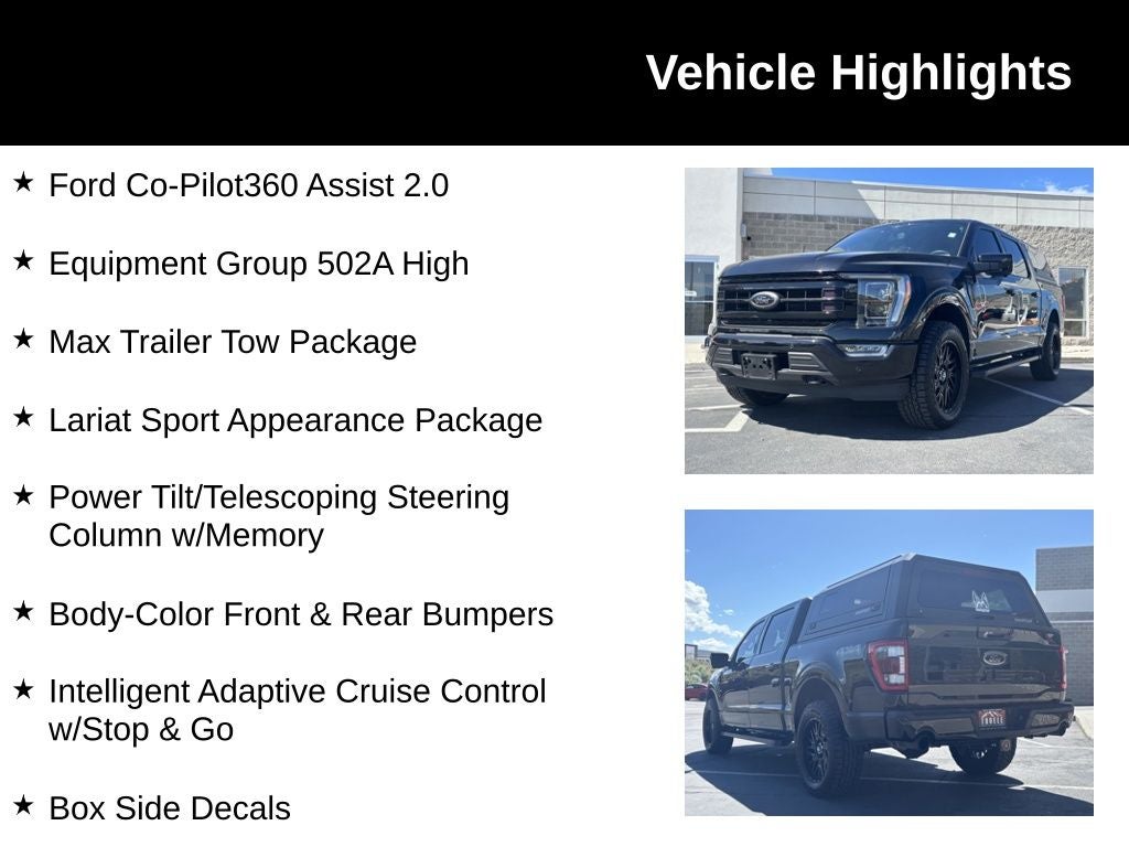 2023 Ford F-150 Lariat 502A Sport