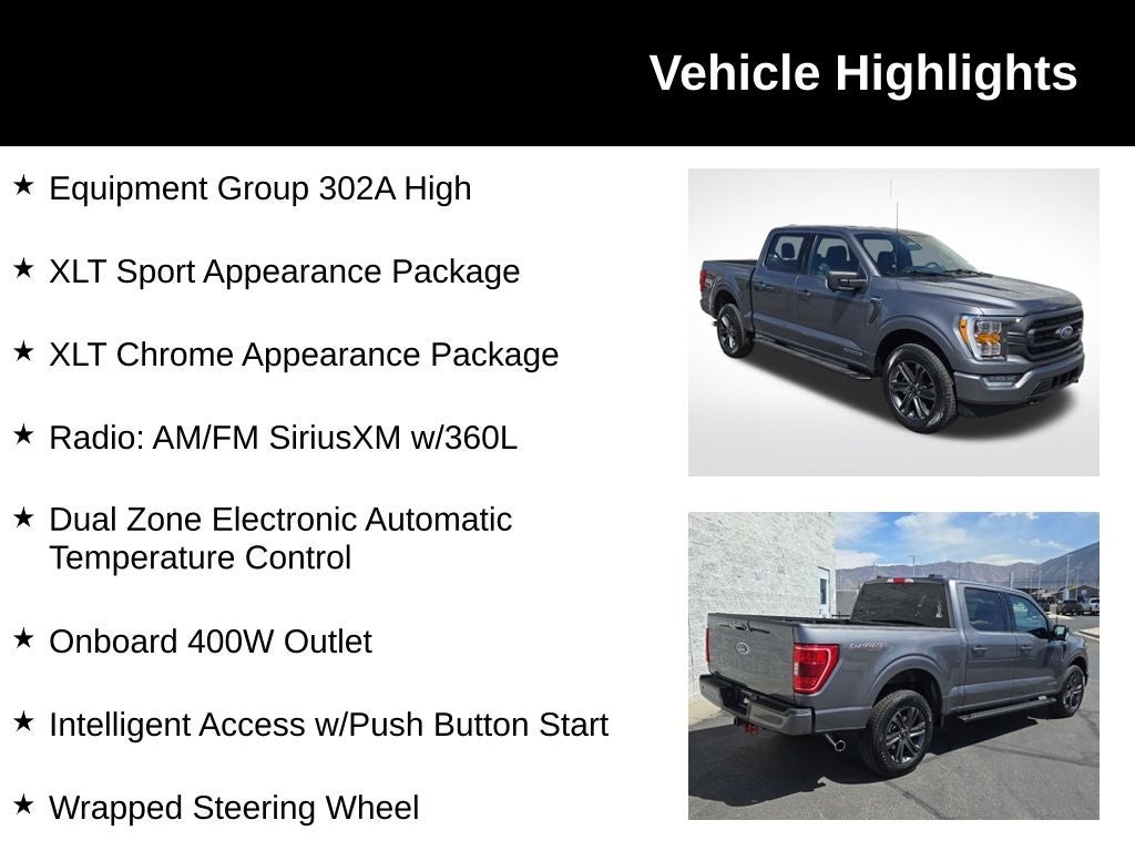 2023 Ford F-150 XLT 302A Sport