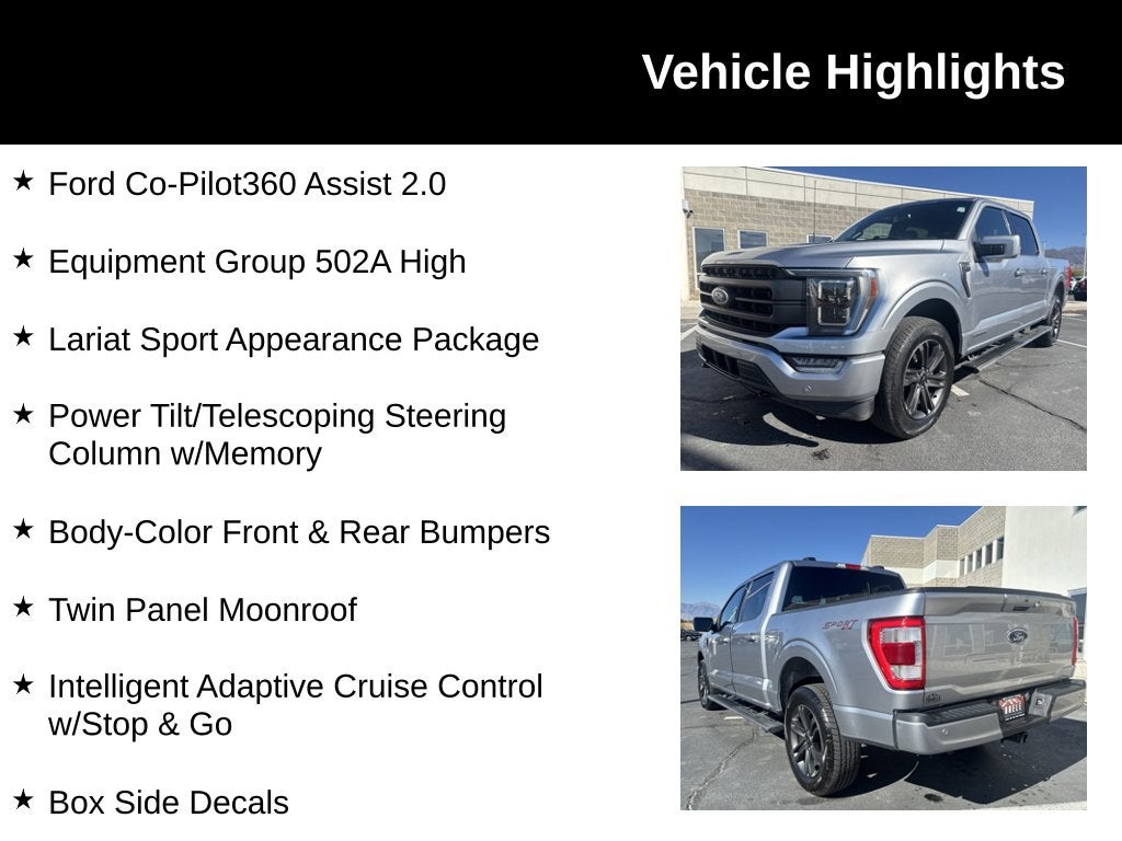 2023 Ford F-150 Lariat 502A