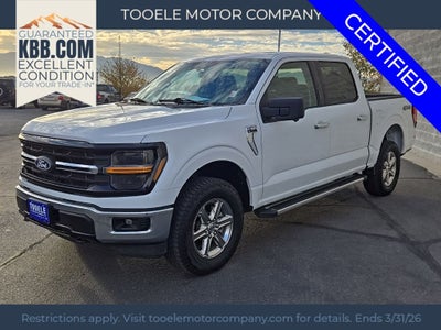 2024 Ford F-150 XLT + Tow Package + Bed Utility Package + Toughbed Bed