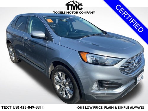 2024 Ford Edge Titanium + Intelligent Access w\ Remote Start, Keyless Entr