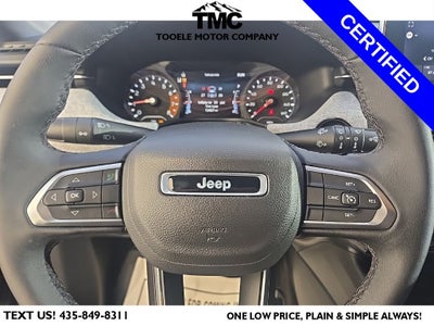 2024 Jeep Compass Latitude Lux + Lane Assist + Heated Front Seats & Steering Whee