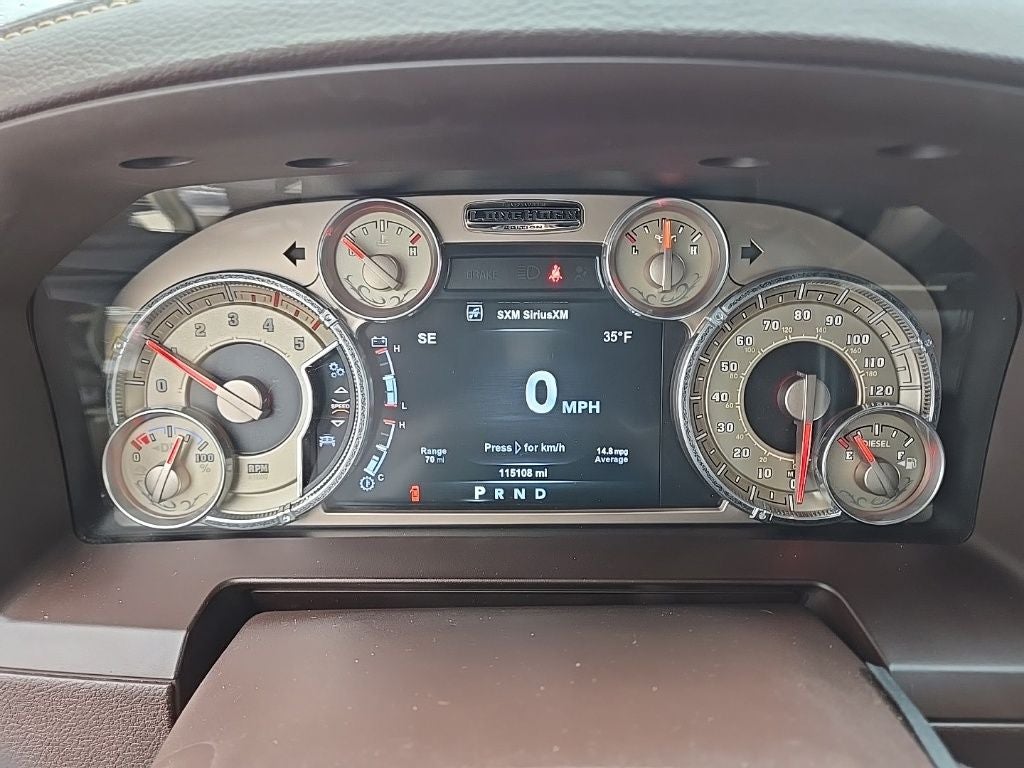 2015 RAM 3500 Laramie Longhorn + Power Moonroof