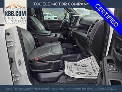 2022 RAM 3500 Tradesman + Keyless Entry + Push-Button Start