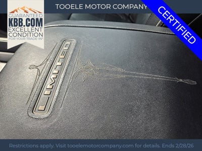 2021 RAM 2500 Limited Night Edition + Lvl 1 Equipment Group