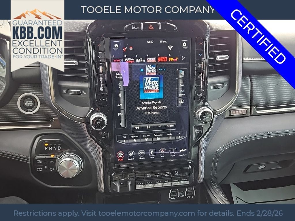 2021 RAM 2500 Limited Night Edition + Lvl 1 Equipment Group