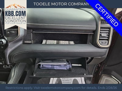 2021 RAM 2500 Limited Night Edition + Lvl 1 Equipment Group