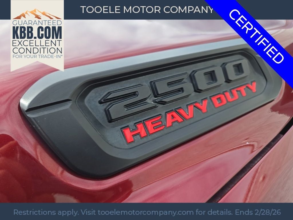 2021 RAM 2500 Limited Night Edition + Lvl 1 Equipment Group