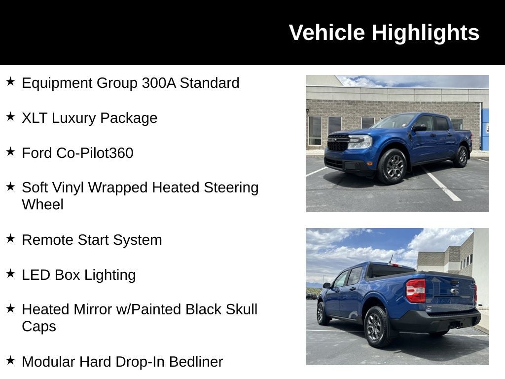 2024 Ford Maverick XLT Luxury PKG