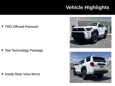 2025 Toyota 4Runner TRD Off-Road Premium