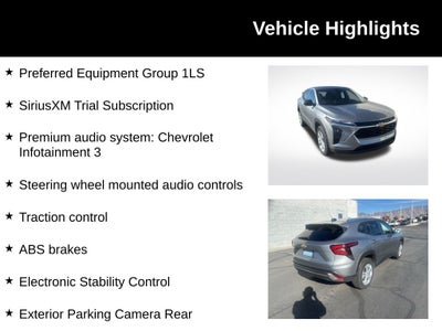 2025 Chevrolet Trax LS + Lane Keep Assist