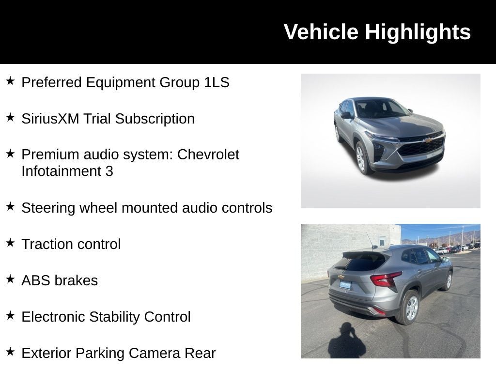 2025 Chevrolet Trax LS + Lane Keep Assist