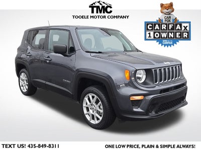 2023 Jeep Renegade Latitude + Push-button Start + Lane Keep Assist