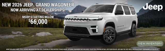 New 2026 Jeep Grand Wagoneer has arrived